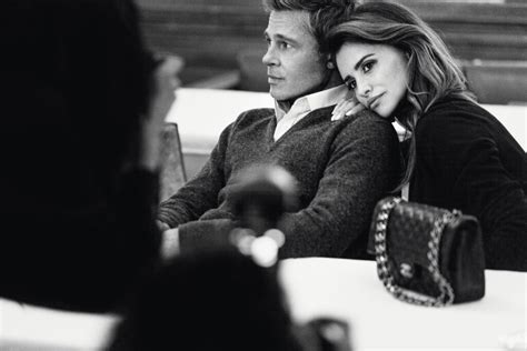 chanel ad brad pitt vs woman